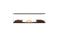 Ecosmart Fire Flex 68IL.BX2 Island Fireplace Insert - Black Finish / Stainless Steel Burner - ESF.FX.68IL.BX2